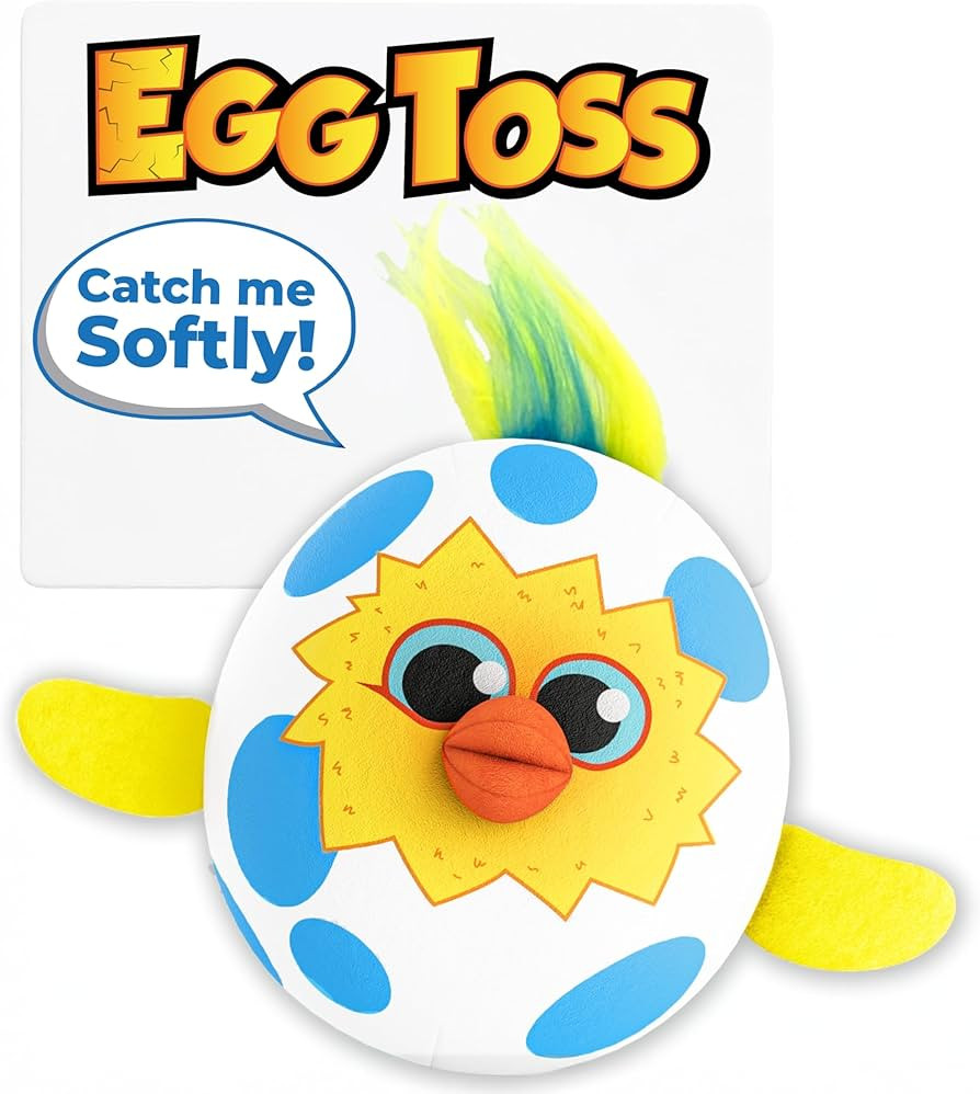 Move2Play, Egg Toss, Hilariously Wild and Fun Active Play Game | Easter Basket Stuffer | Easter G... | Amazon (US)