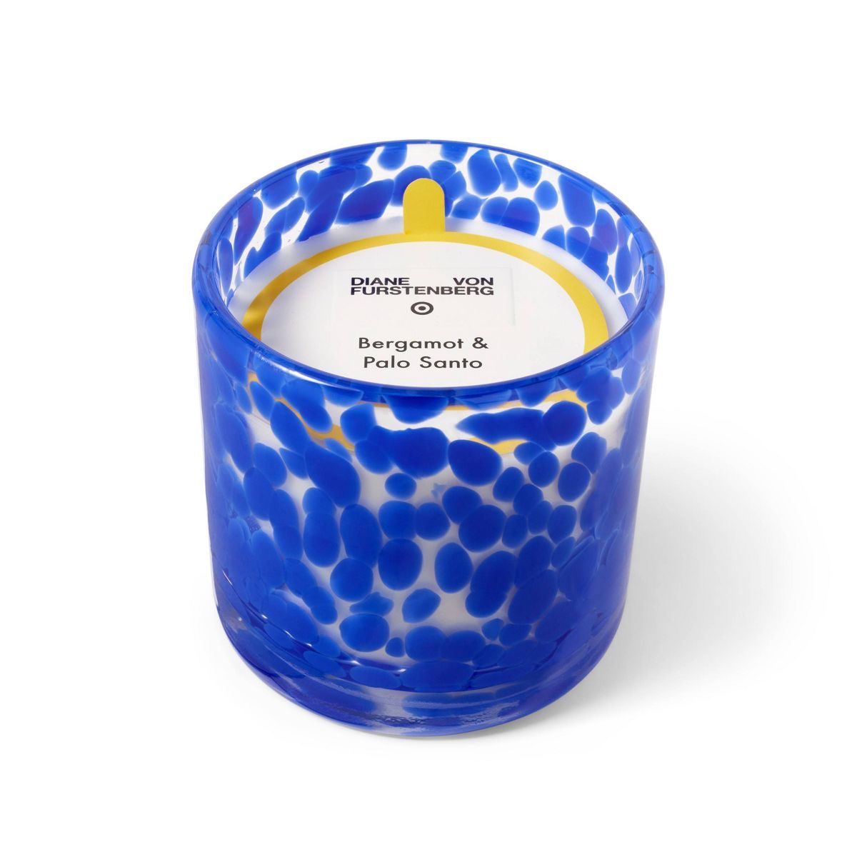 Dot Glass Blue Bergamot and Palo Santo 6oz Candle - DVF for Target | Target