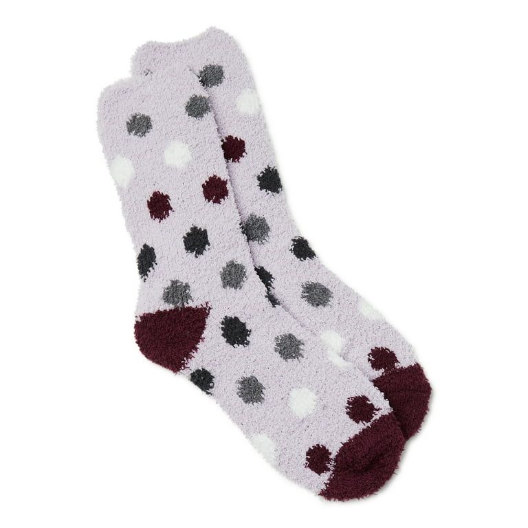 Joyspun Women's Crew Cozy Socks, 1-Pack | Walmart (US)