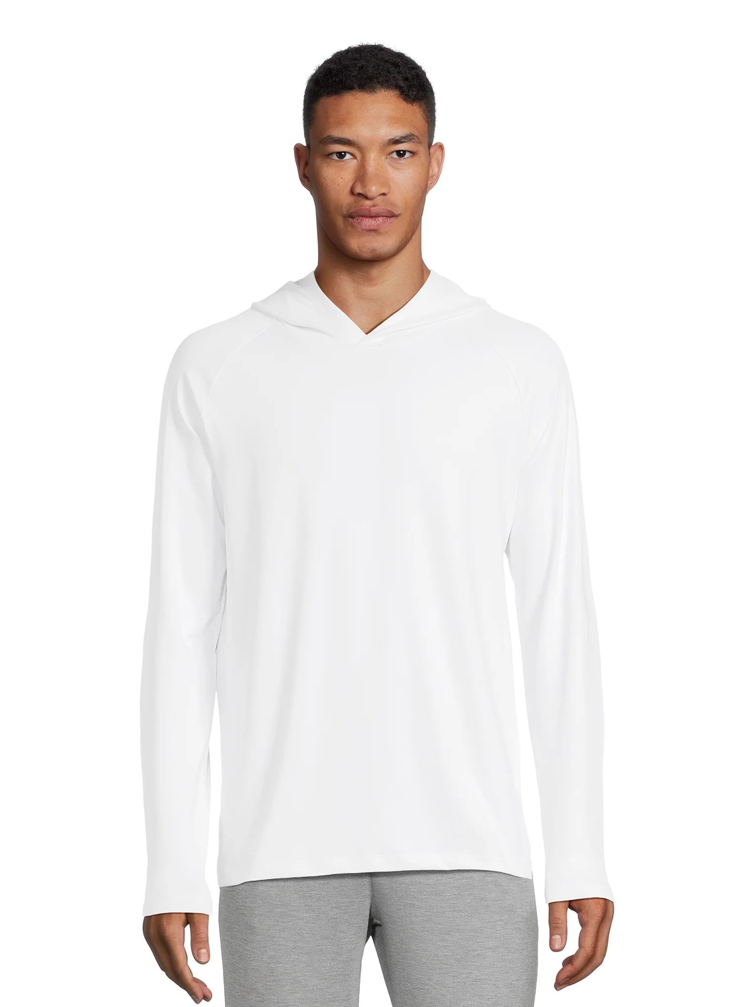 George Men’s & Big Men's Hooded Long Sleeve Sun Shirt with UPF50+, Sizes S-3XL | Walmart (US)