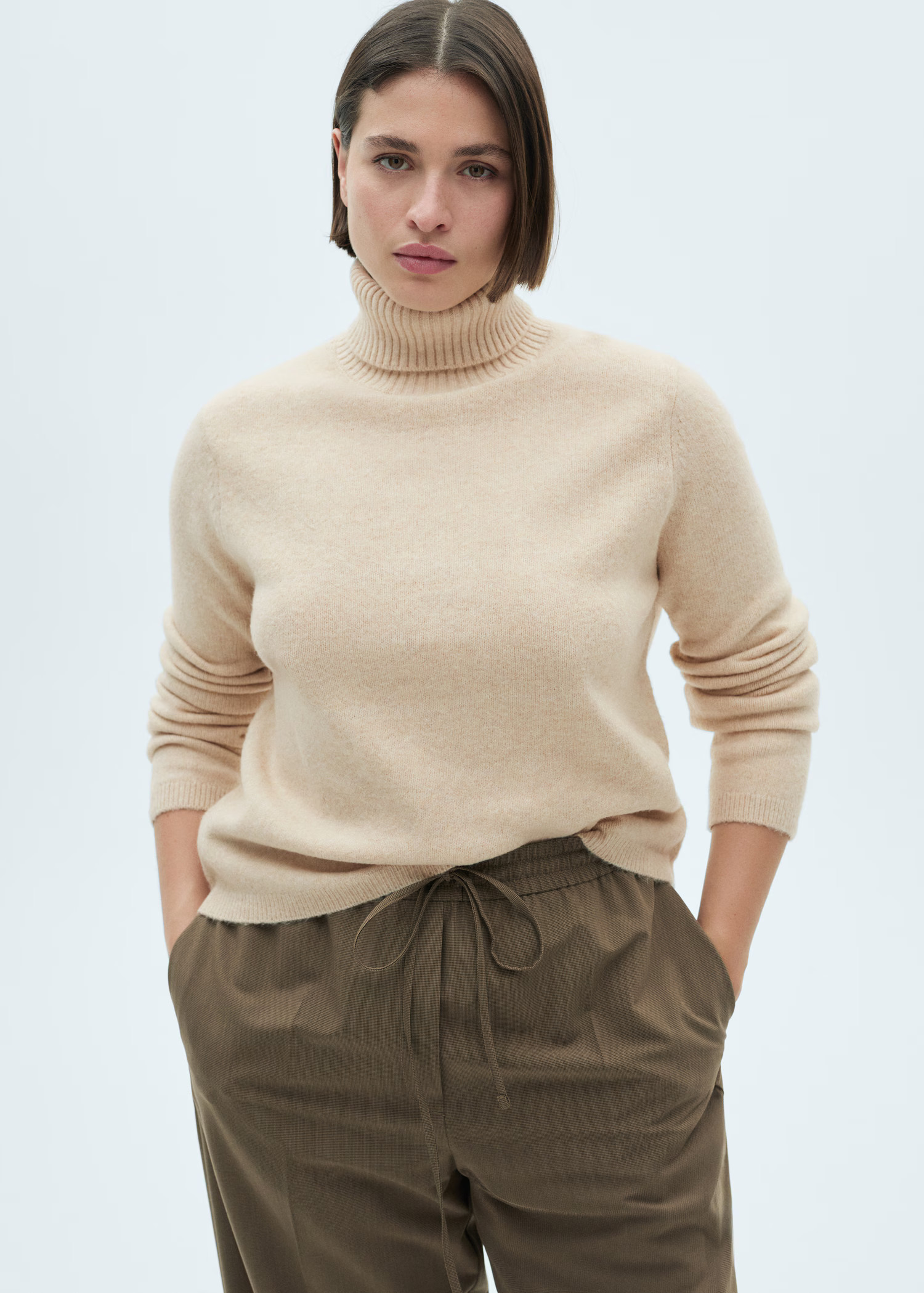 Turtle neck sweater - Women | MANGO USA | Mango (US/MX/AU)