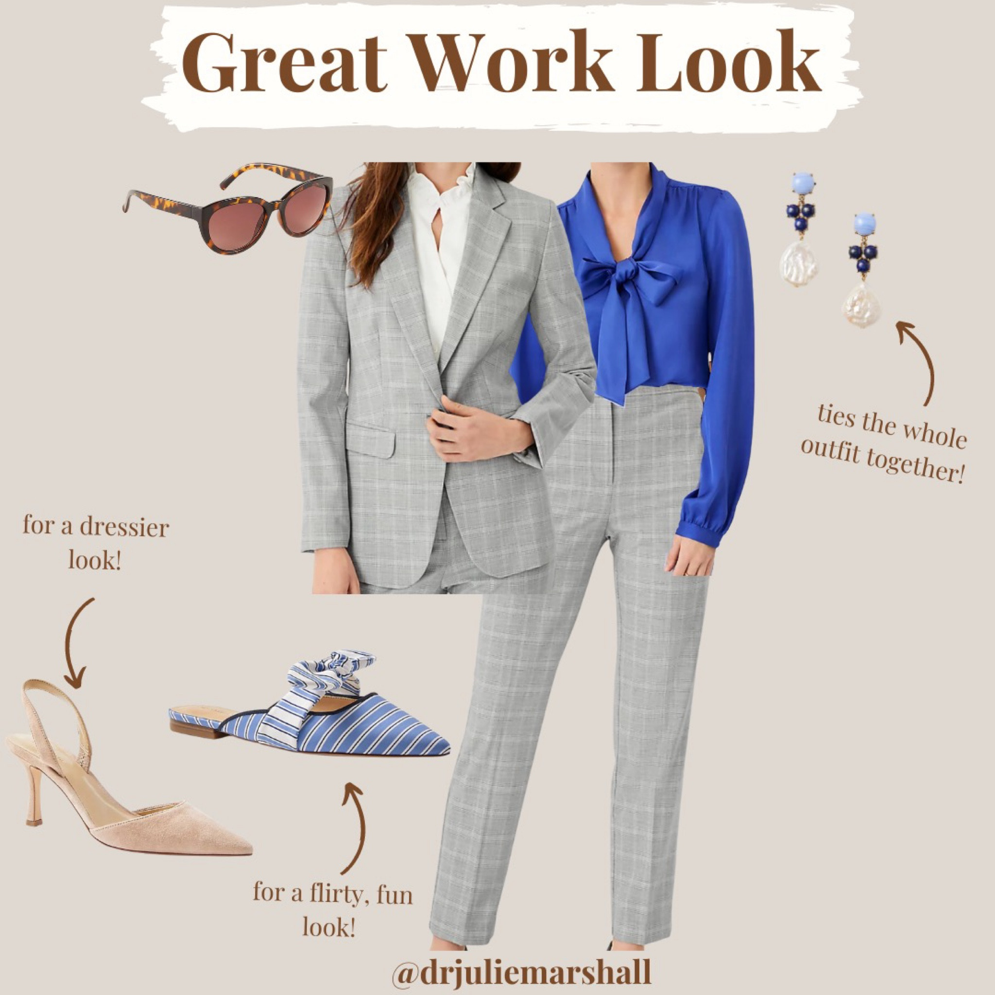 I am OBSESSED with this classy and fun work look! Dress it up with the heels, or slide on the mules for a more flirty look! #workwear #funshoes 

#LTKFind #LTKshoecrush #LTKstyletip