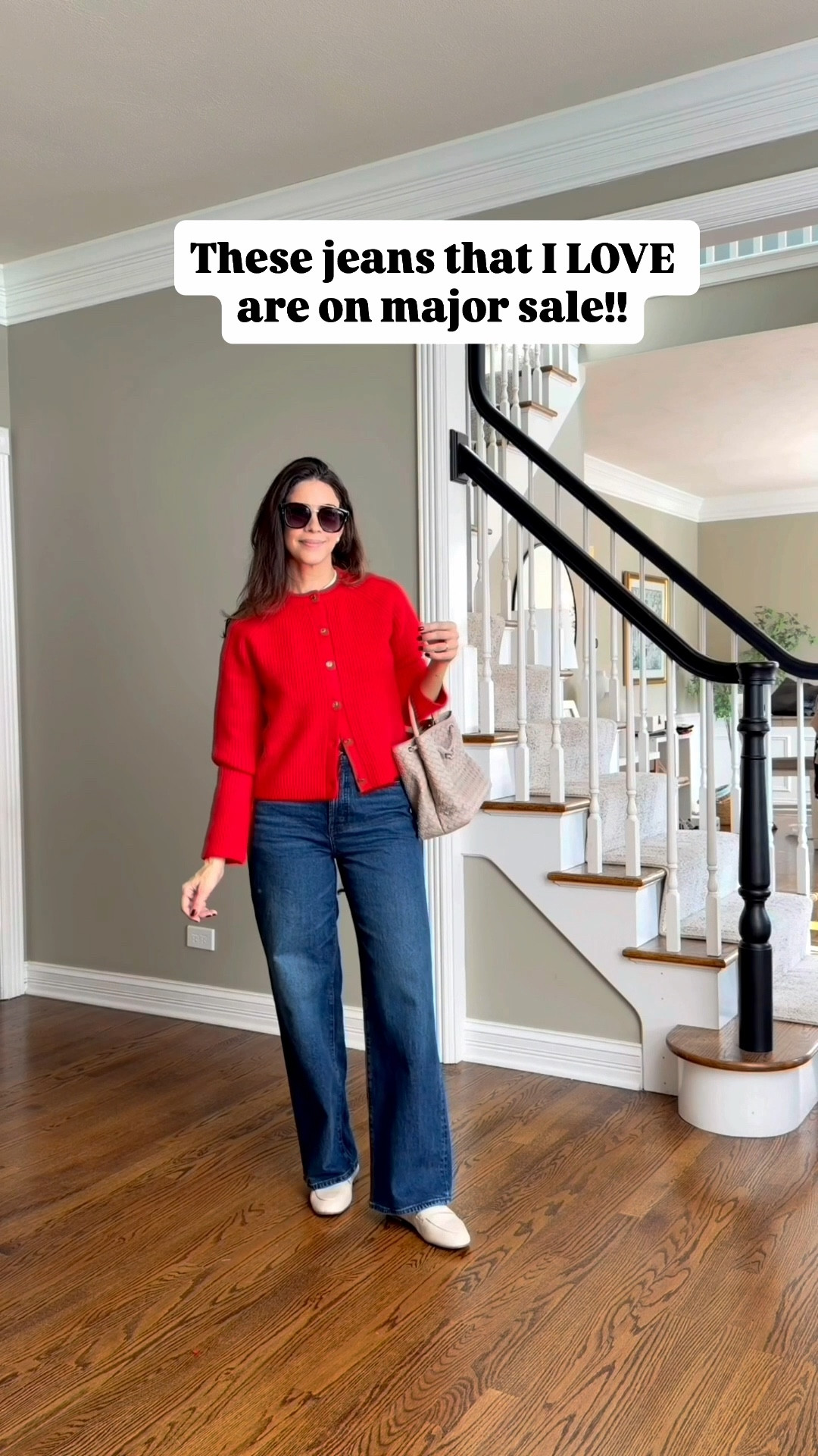 My go to wide leg jeans are on major sale now!!! I’m 5’6” 133 lbs and am wearing a size 27 in standard length 
Madewell wide leg jeans on sale

#LTKSaleAlert #LTKStyleTip #LTKFindsUnder100
