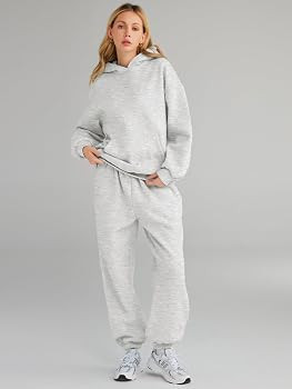 AUTOMET Womens 2 Piece Outfits Lounge Hoodie Sweatsuit Sets Oversized Sweatshirt Baggy Fall Fashi... | Amazon (US)