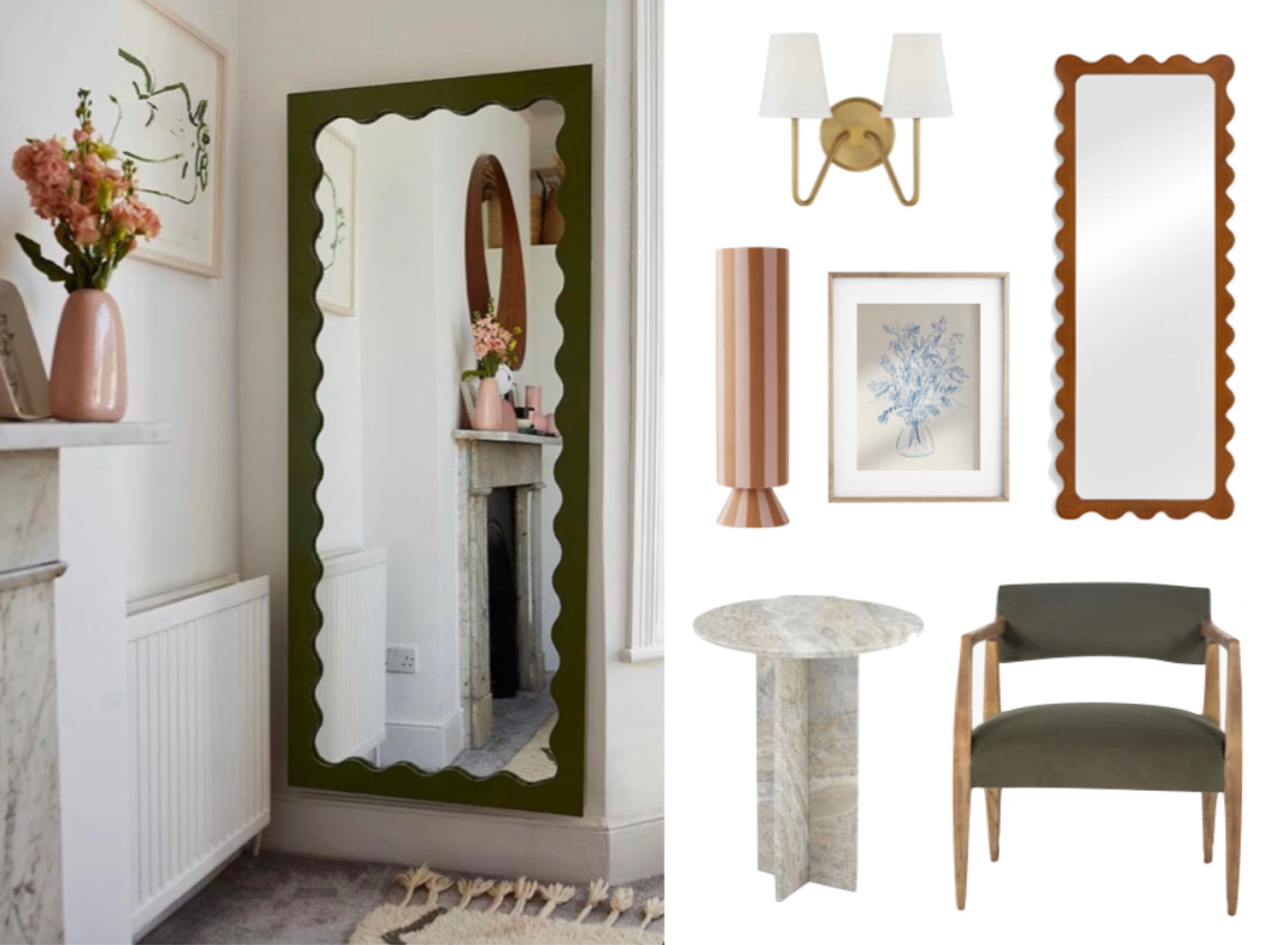 Get the look but make it your own 〰️

#Interiors #Interiordesign #homedesign #homedecor #homeaccents #bedroomdesign #bedroom #mirrors #accents #vintage #antique 

#LTKeurope #LTKhome