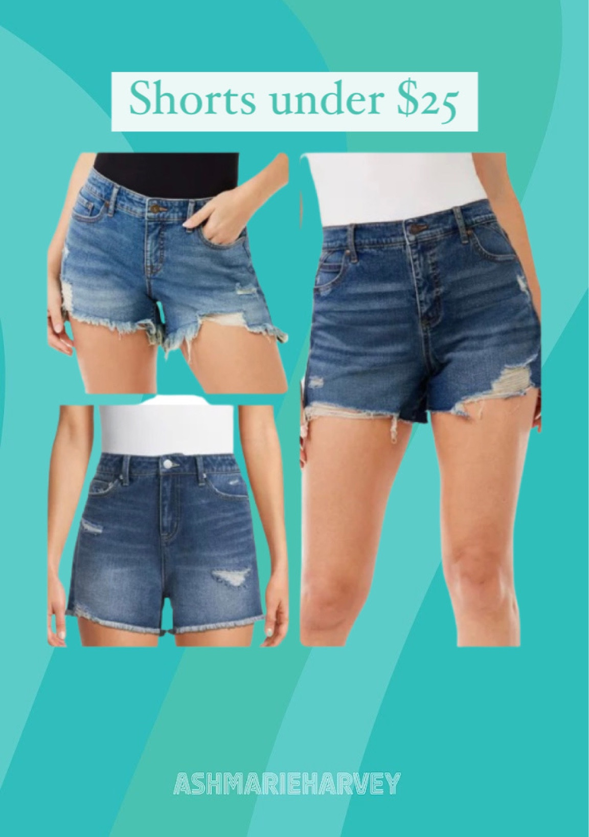 Denim shorts under $25!!! 


#LTKSeasonal #LTKstyletip #LTKFind