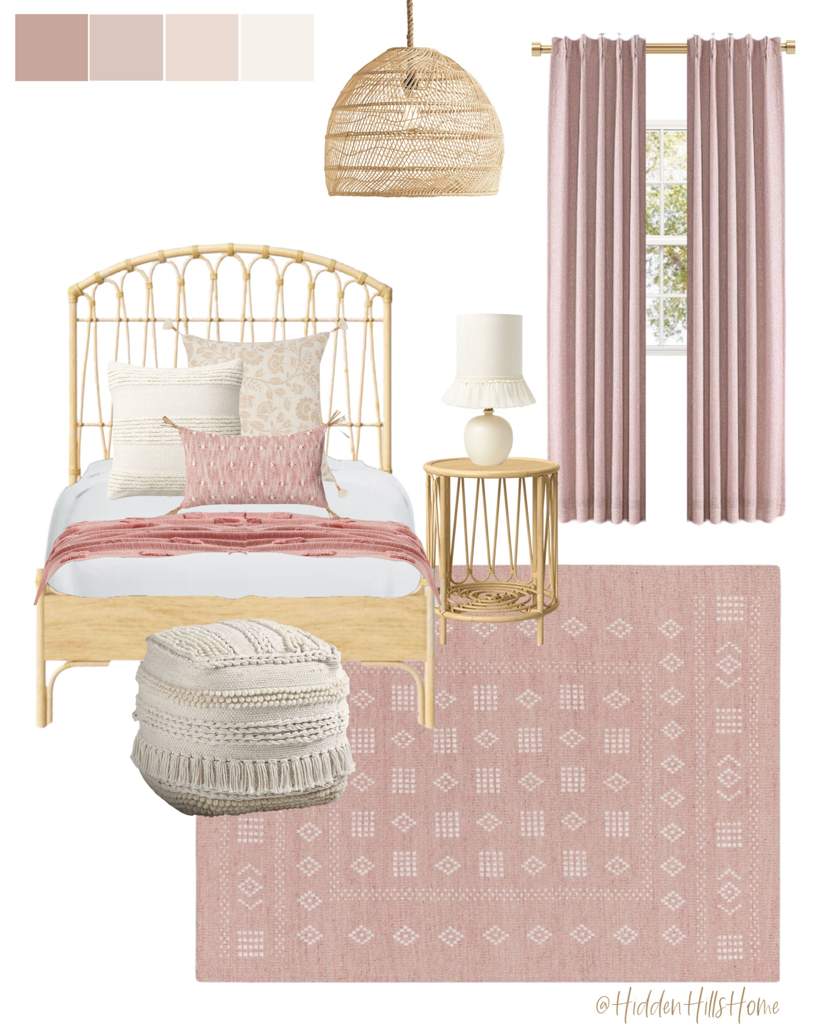 Boho girls bedroom decor, cute girls room mood board, girls bedroom Inspo, girls room ideas, kids bedroom, boho girls room, affordable bedroom ideas #girlsbedroom #boho

#LTKhome #LTKkids #LTKsalealert