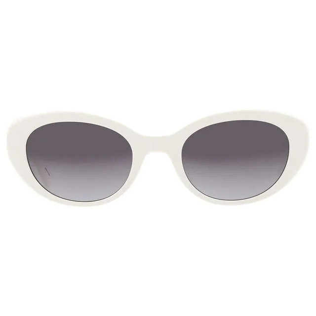 Kate Spade CRYSTAL/S 0VK6 9O Women's White Cat Eye Sunglasses | Walmart (US)