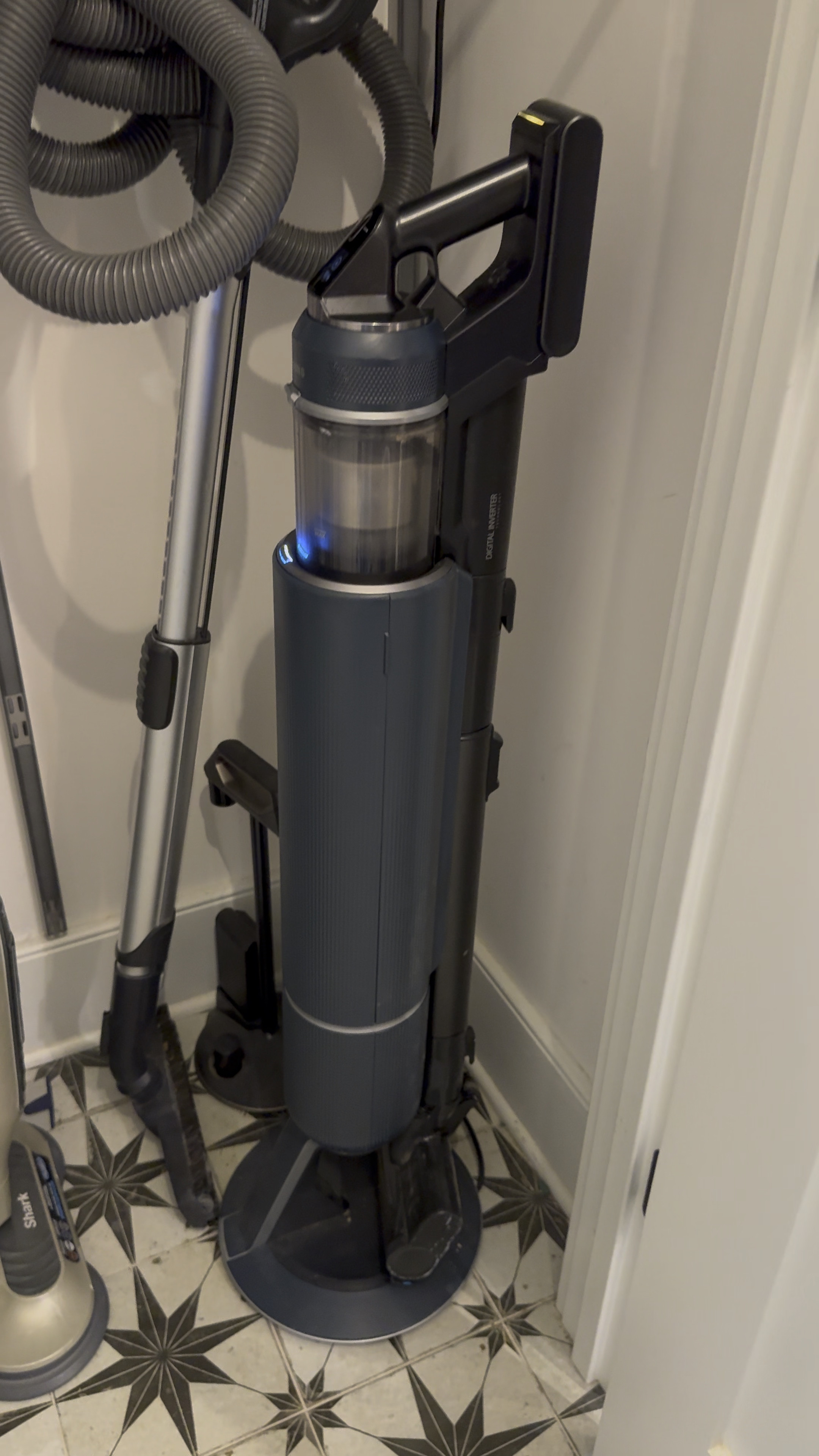 Kick off your post-holiday clean-up with ease! The Samsung Bespoke Jet Vacuum is my go-to for tackling the aftermath of holiday chaos with 2 wild boys and 1 furry friend 🐾

Lightweight, powerful, and oh-so-satisfying to use, its built-in cleaning station keeps the dust where it belongs—sealed and sneeze-free! Shop through my LTK and make your holiday (and everyday) clean-up a breeze!

Bonus: I spy a price drop! 

#CleanHome #DustFree

#LTKHome