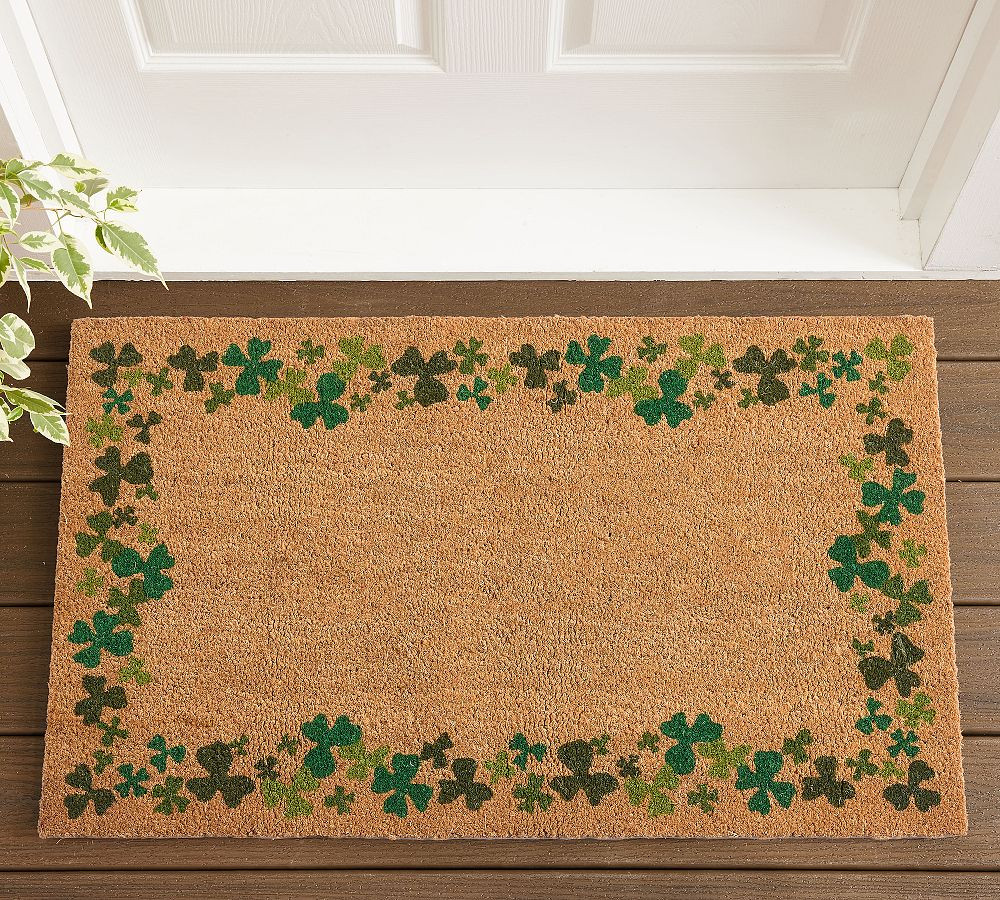 Four Leaf Clover Doormat | Pottery Barn (US)