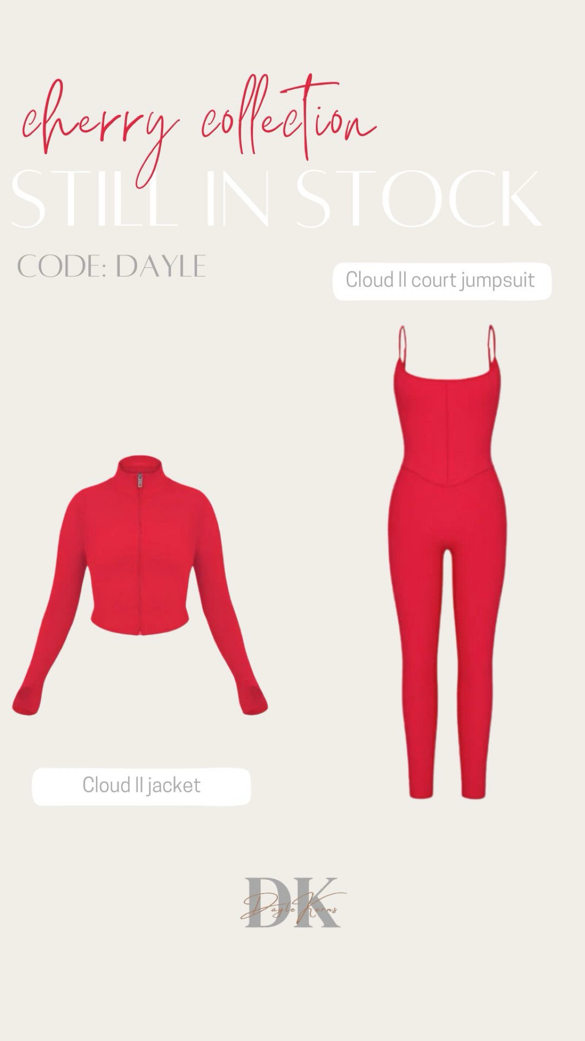 Vitality Cherry Collection // Still in stock! 

#LTKfitness #LTKstyletip