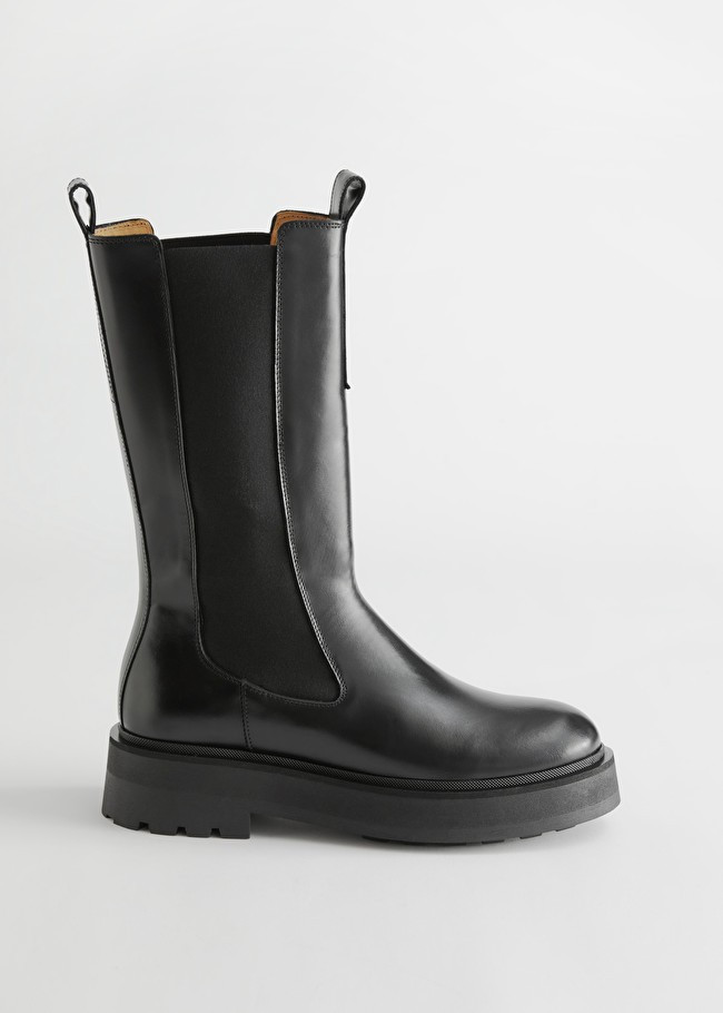 Tall Leather Chelsea Boots | & Other Stories (EU + UK)