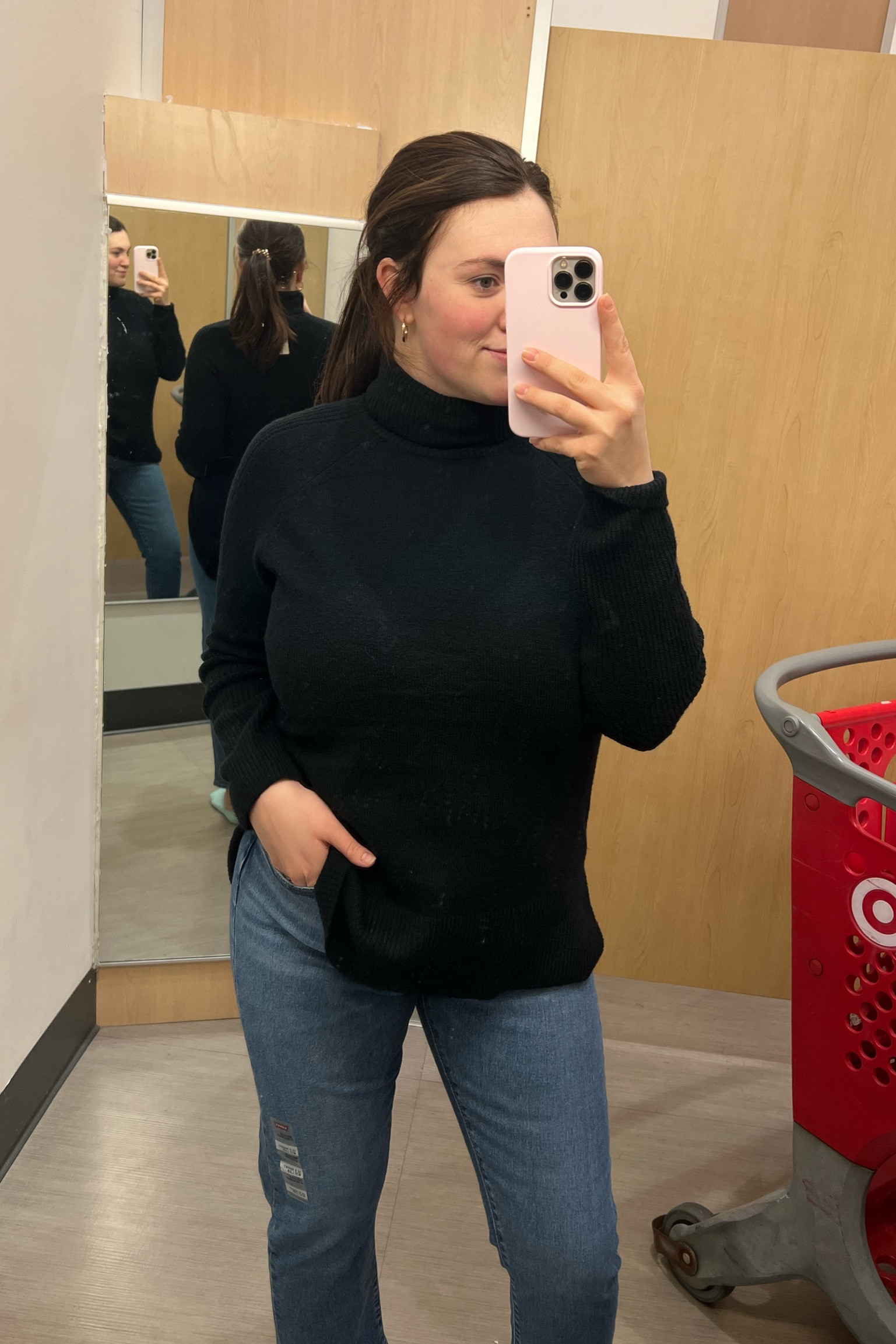 Womens style, target style, turtleneck style, neutral fashion

#LTKunder50