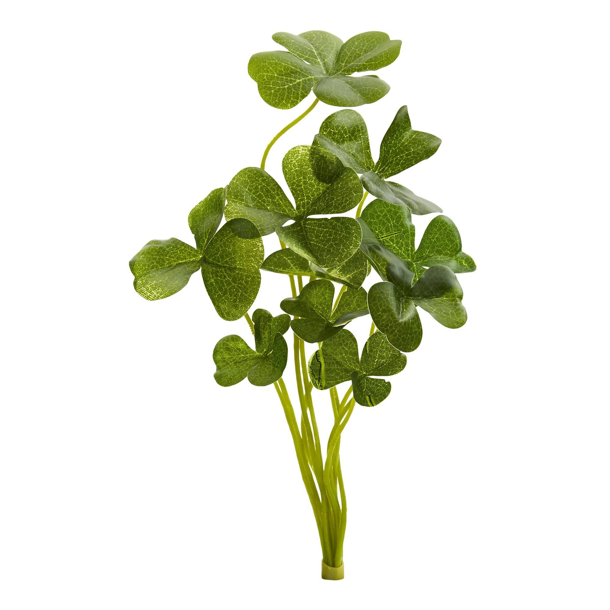 10” Clover Artificial Plant (Set of 24) | Nearly Natural | Nearly Natural