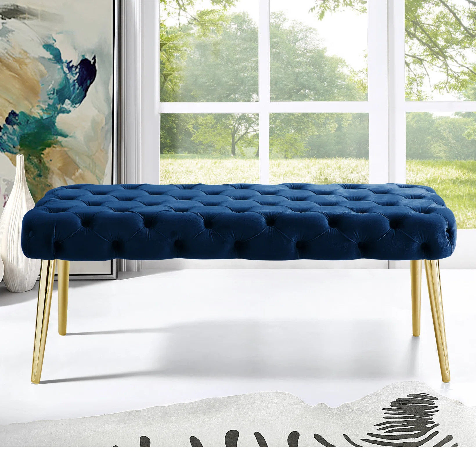 Shiloh Upholstered Bench | Wayfair North America