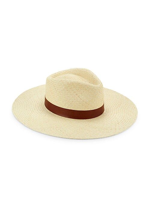Rag & Bone Women's Wide Brim Panama Hat - Natural - Size Large | Saks Fifth Avenue