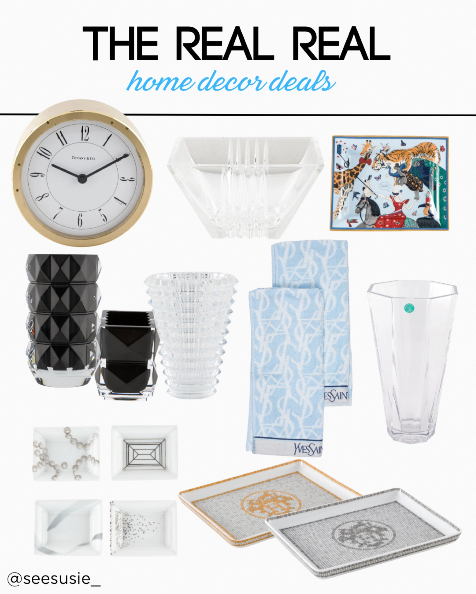 There are some great luxury finds for the home right now at The Real Real. Grab them before they’re gone! 

#LTKhome