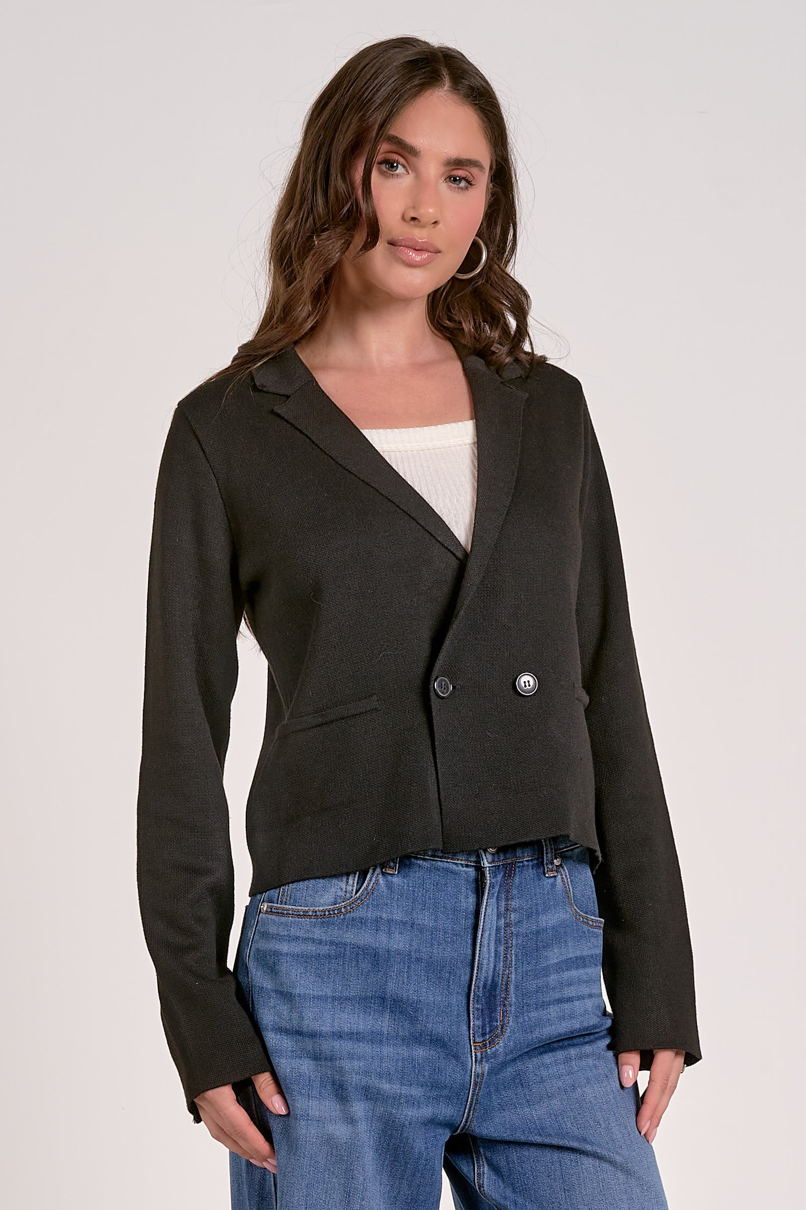 Rocky Blazer Sweater | Shop Elan