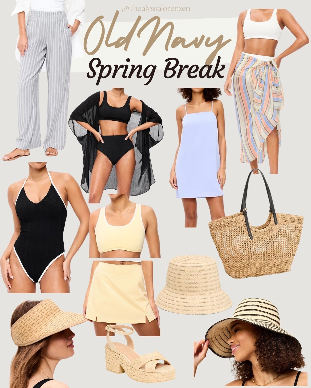 Old Navy Spring break favorites. These also double for just good ole summer clothes and accessories! Everything up to 60%! 

#LTKSeasonal #LTKootd #LTKgrwm