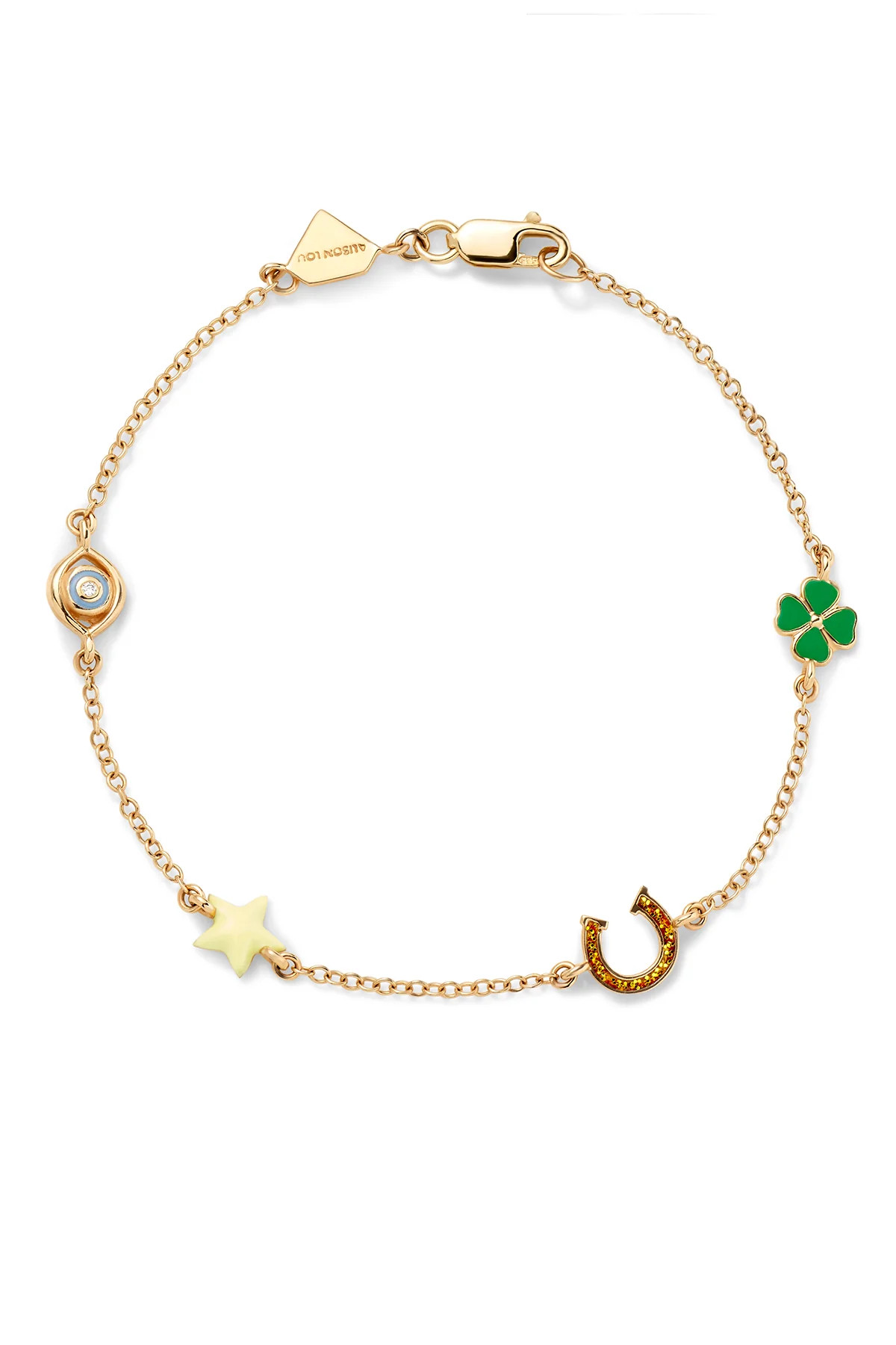 Lucky By The Yard Bracelet | Alison Lou