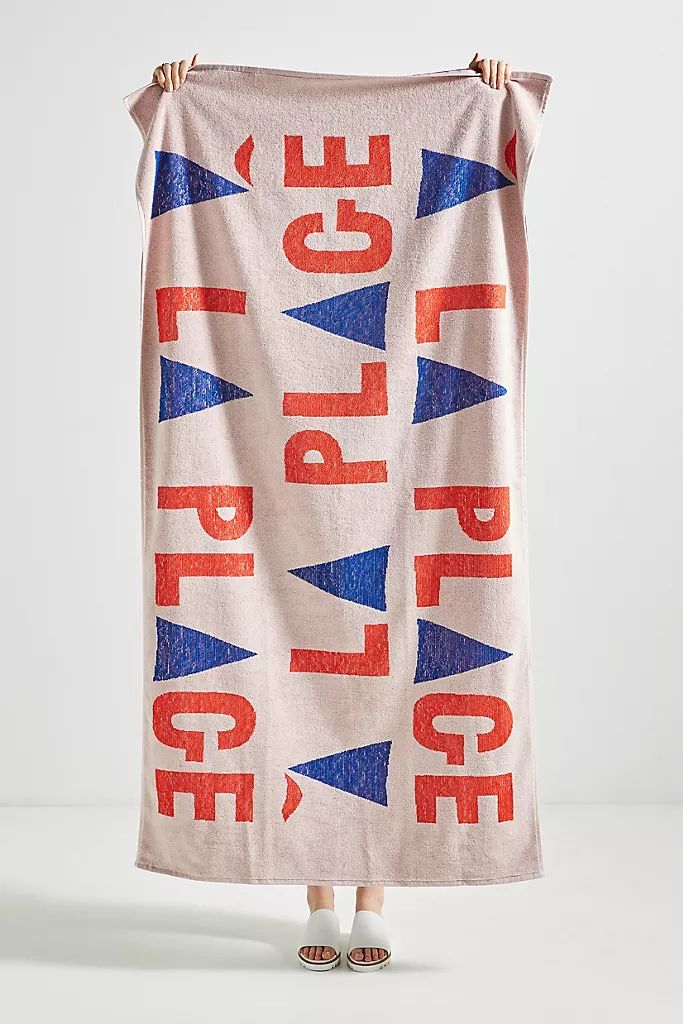 Clare V. for Anthropologie La Plage Beach Towel | Anthropologie (US)