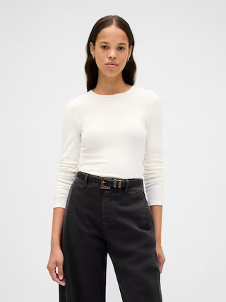 Vegan Pebble Leather Belt | Gap (US)
