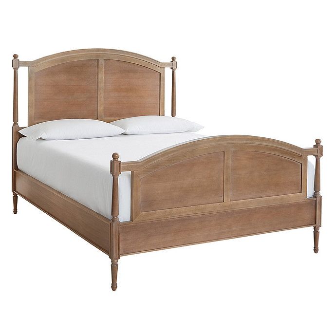 Emile  Blue Wood Bed Frame | Ballard Designs, Inc.