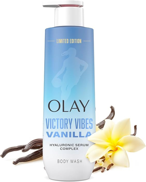 Olay Body Wash for Women, WNBA, Intensely Hydrating, Hyaluronic Acid Serum, Hydration On/Off Cour... | Amazon (US)