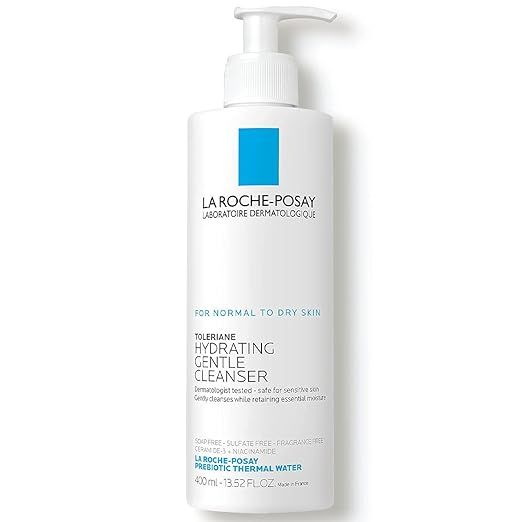 La Roche-Posay Toleriane Hydrating Gentle Cleanser, Face Wash for Normal to Dry Sensitive Skin, O... | Amazon (US)