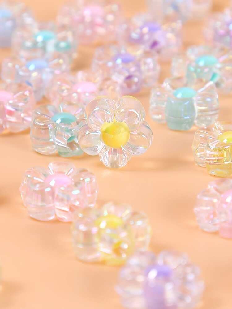 30pcs Flower Shaped Bead | SHEIN