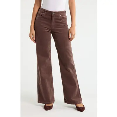 KUT from the Kloth Jean Mid Rise Wide Corduroy Pants in Whiskey at Nordstrom, Size 6 | Nordstrom
