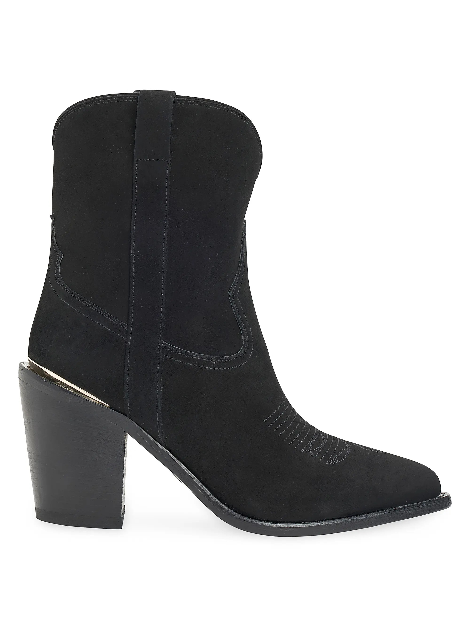 Leigh Anne 90MM Suede Ankle Booties | Saks Fifth Avenue