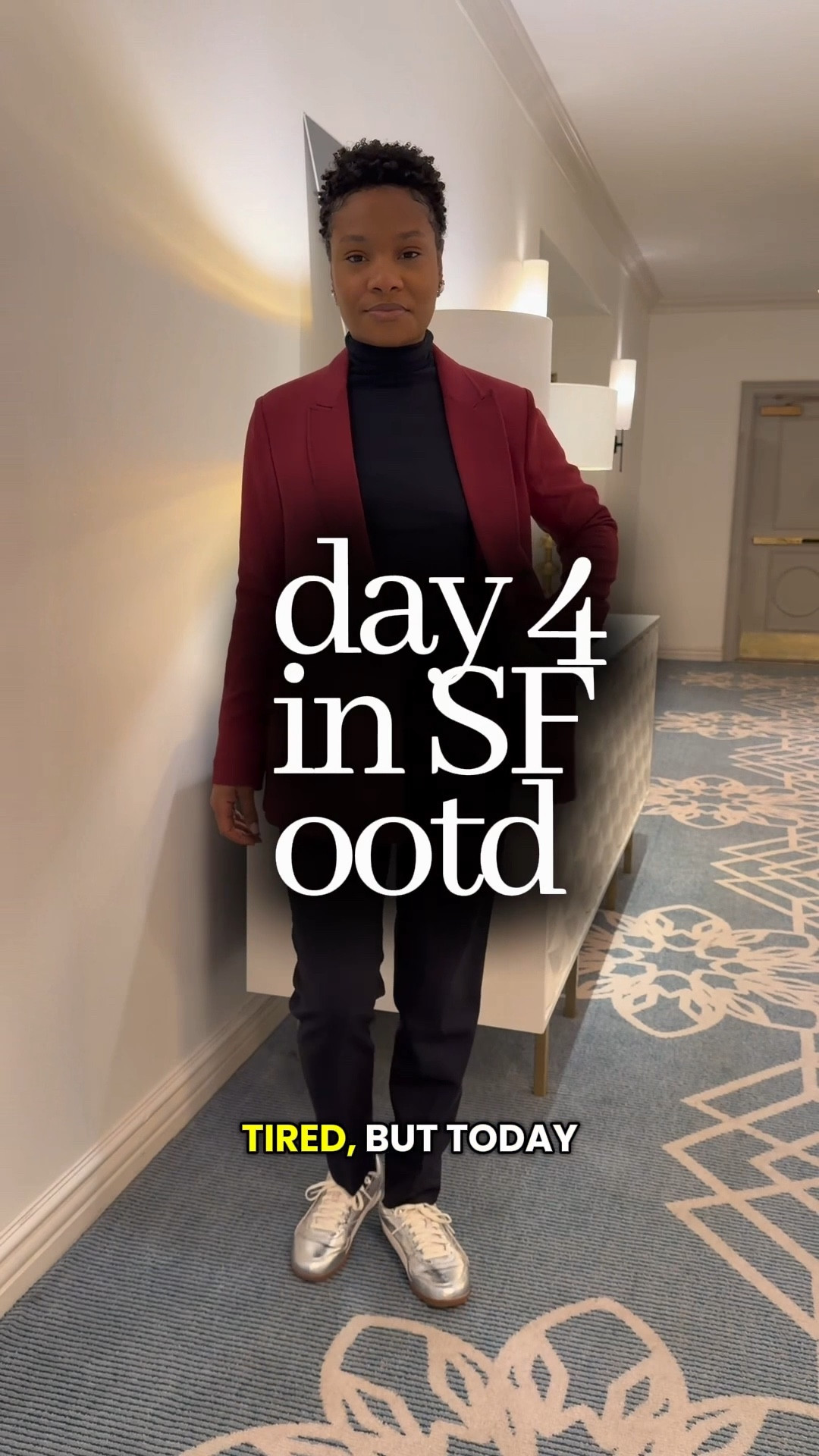 Day 4 in SF #ootd 

If I had to choose between black and navy, I’m choosing navy! It pairs perfectly with literally any color. 

#personalstyle #style #styleexpert #stylesavant #howtostyleablazer