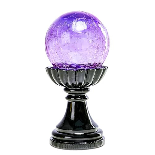 MUMTOP Halloween Purple Globe Light Magic Crystal Ball Figure Decoration | Amazon (US)