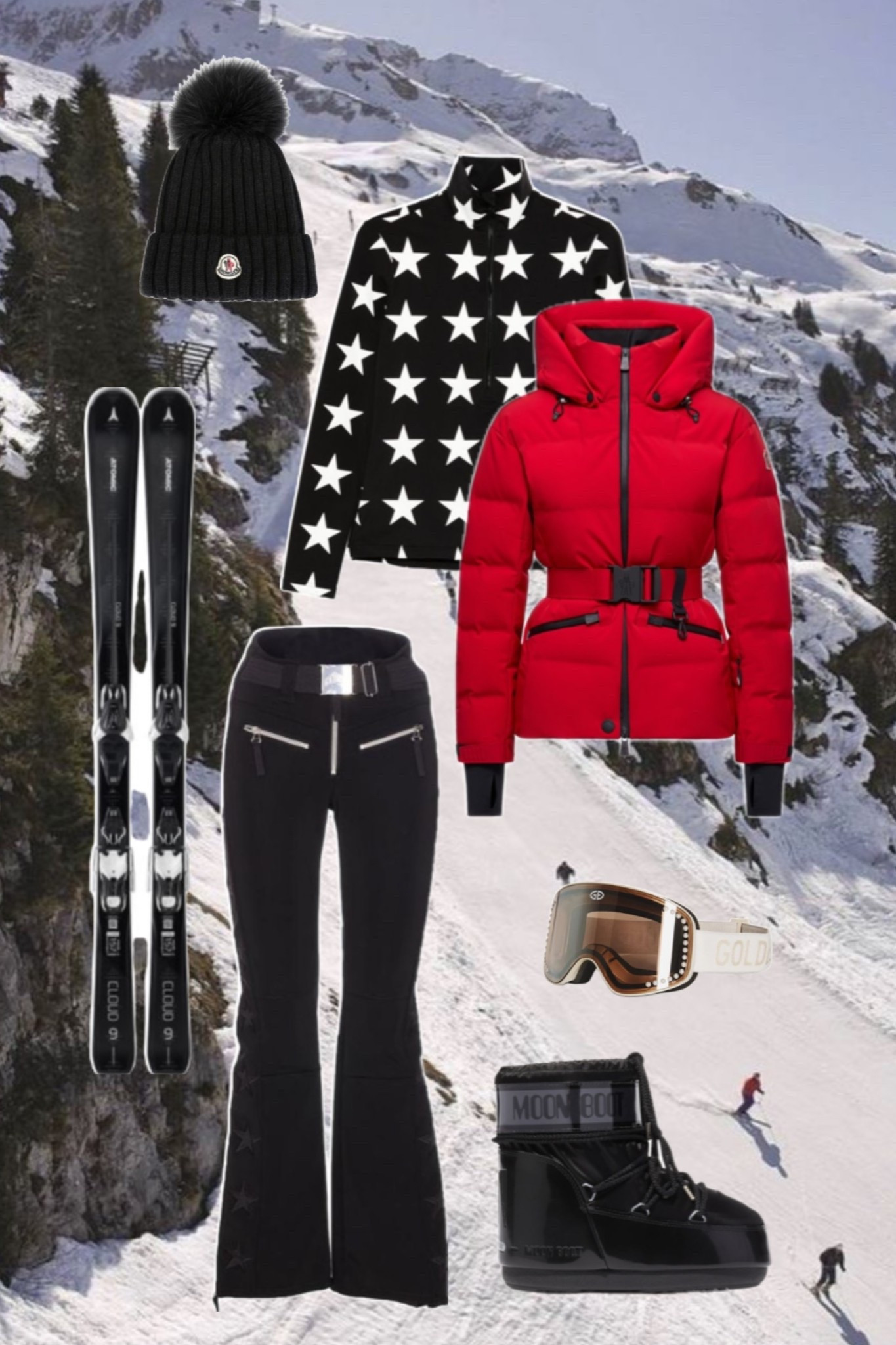 Hit the slopes in style ⛷️

ski outfit, women’s ski outfit, après ski outfit, luxury ski outfit, ski trip outfit, winter ski style, ski jacket outfit, black ski pants outfit, moon boots outfit, ski goggles outfit, winter vacation outfit, designer ski outfit, ski resort outfit, winter sportswear women, Goldberg ski, Monclear fashion 

#LTKTravel #LTKSeasonal