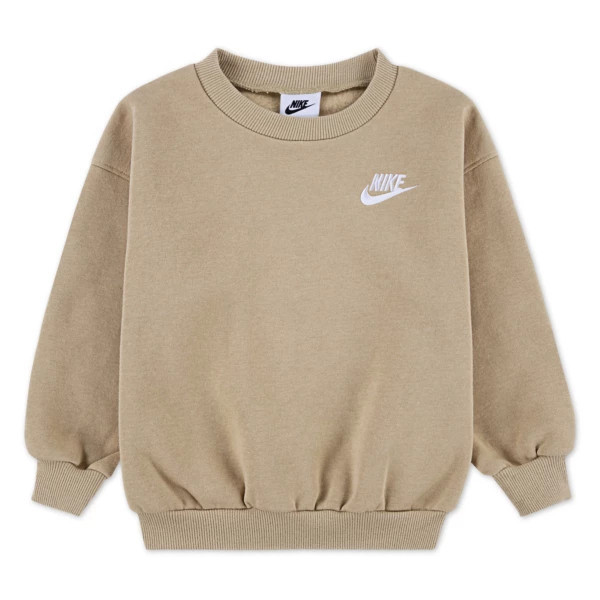 Girls' Nike Oversized Crewneck Sweatshirt Toddler 4T Hemp | Scheels Sports