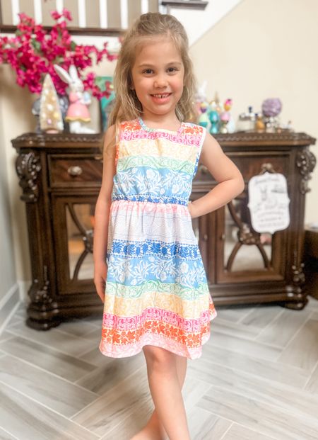 This is such a cute dress for summer. It crosses in the back. It could also be used as a swim coverup. My daughter says this looks like Moana to her #livinglargeinlilly #girlmom #summer 

#LTKkids #LTKfindsunder50