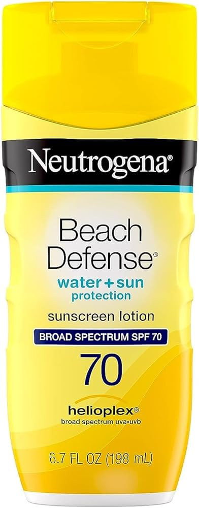 Neutrogena Beach-Resistant Sunscreen Lotion with Broad-Spectrum UVA/UVB Protection, Oil-Free, PAB... | Amazon (US)