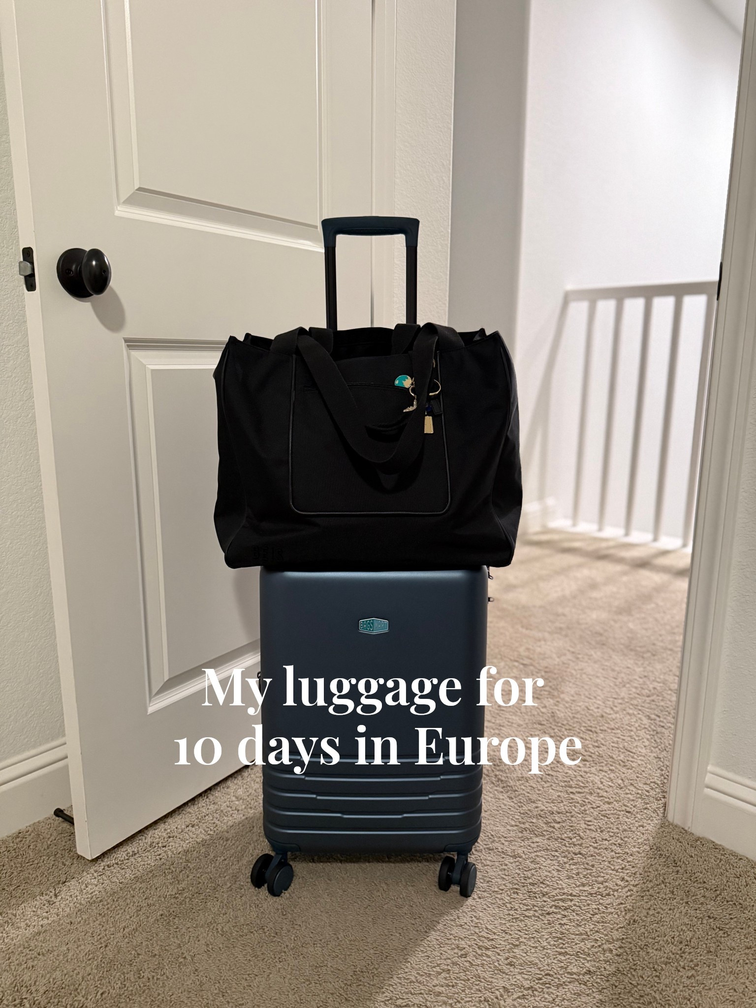 Europe trip luggage & carry-on personal item 🧳 

Also linked my packing cubes, makeup bag, and the best travel toiletry bag (called a Dopp kit)

Tote, suitcase, expandable 

#LTKTravel