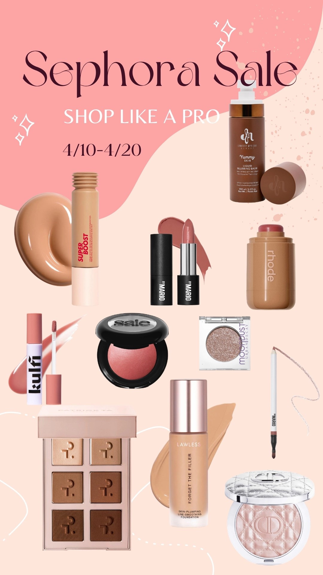 My makeup picks for the Sephora Savings event! 4/10-4/20

20% Rouge
15% VIB
10% Insiders 

Use code: SPRINGSALE

#LTKselfcare #LTKSaleAlert #LTKgrwm