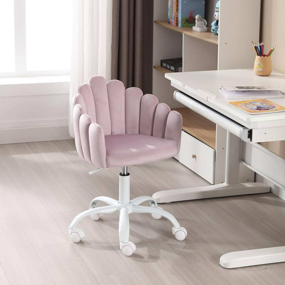 HEAH-YO Cute Kids Chair Set of 1, Adjustable Kids Desk Chair with Armrest and Back, Swivel Kids S... | Amazon (US)