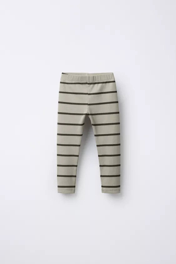 GERIPPTE LEGGINGS MIT STREIFEN | Zara DE