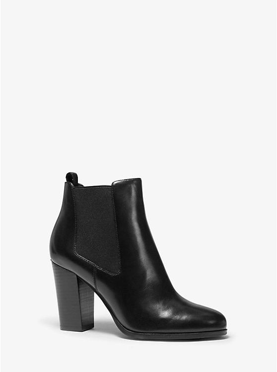 Lottie Leather Ankle Boot | Michael Kors US