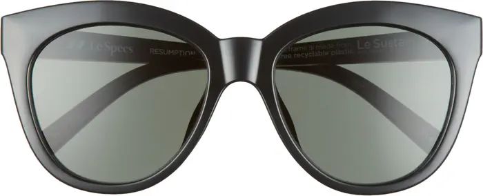 Le Specs Resumption 54mm Round Cat Eye Sunglasses | Nordstrom | Nordstrom