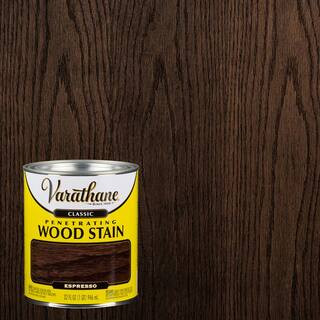 Varathane 1 qt. Espresso Classic Wood Interior Stain-339719 - The Home Depot | The Home Depot