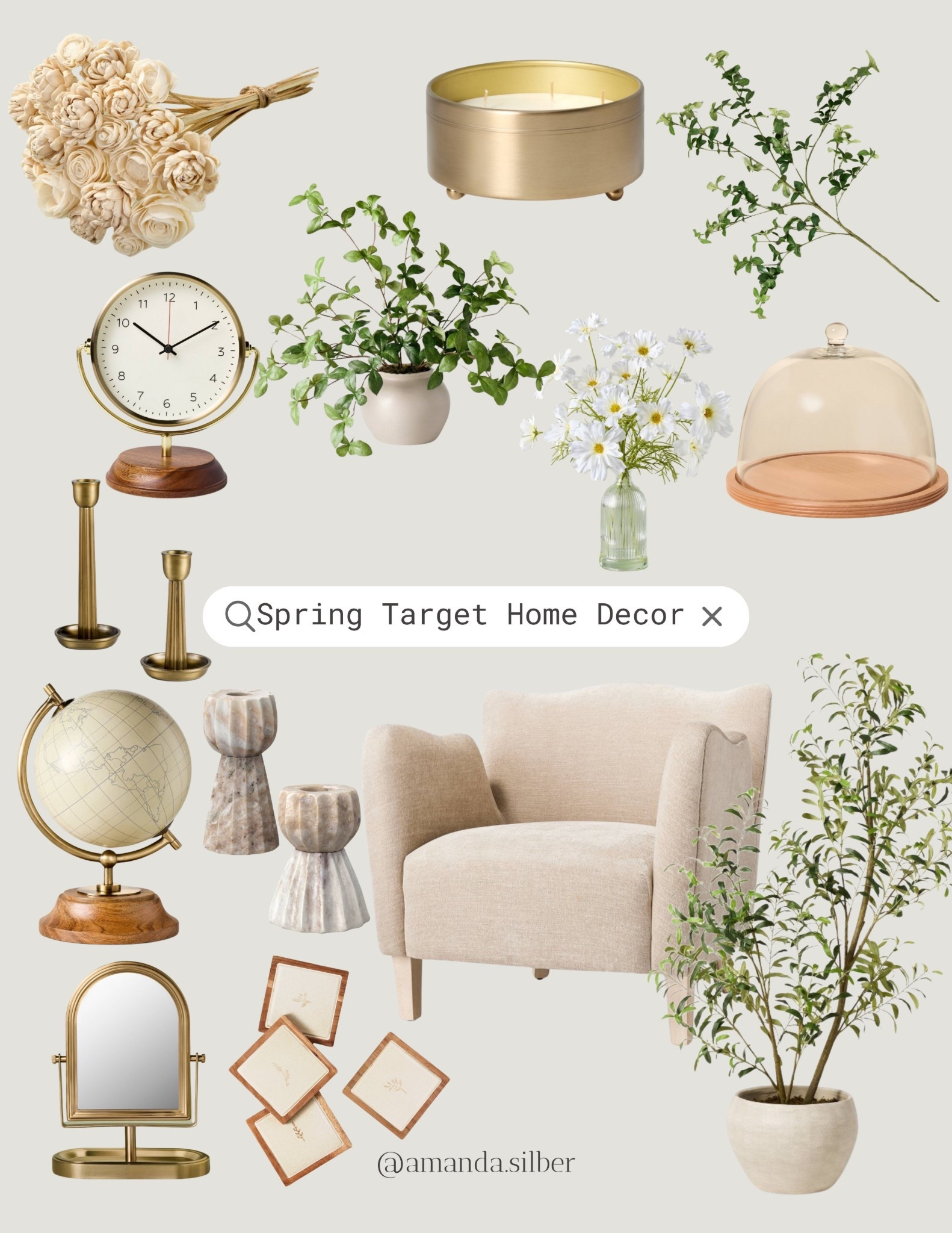 Sharing all of the new spring target home items! I am leaning more towards the Hearth & Hand line over the Studio McGee line this time. 
The Studio McGee line is very coastal this season which just isn’t my personal style but if you’re looking for coastal definitely check it out. 



#LTKHome #LTKSeasonal #LTKFindsUnder50