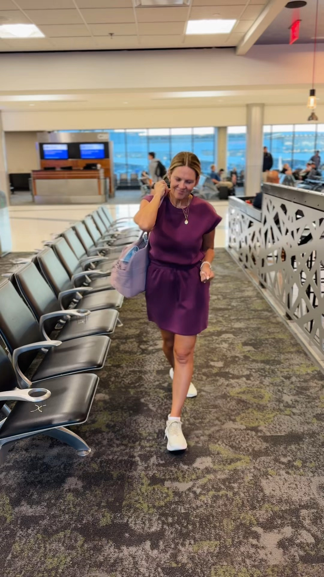 Heading to LTK Con in Dallas today! My travel fit is so comfy from @Target wearing a small and fits true to size. Necklace stack @electricpicks

#LTKCon #LTKdayinmylife #LTKTravel