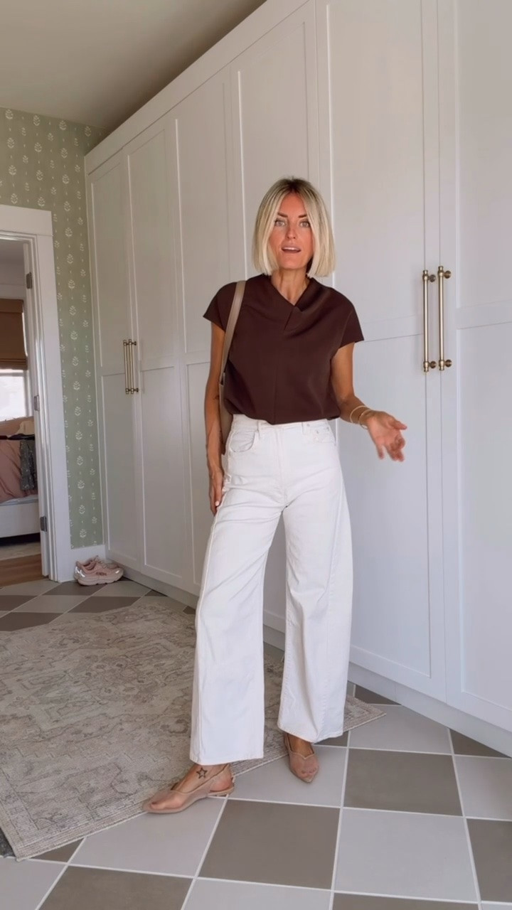 Spanx has this new color out for fall and I love that this top can be paired as a set or separately with white denim and other bottoms! So elevated yet comfortable! Wearing small top and 25 jeans. @Spanx #SpanxPartner Use code BRITTANYXSPANX if you’re a new customer for 15% off your purchase + free shipping (excludes sale items)!

#LTKootd #LTKSeasonal #LTKSaleAlert