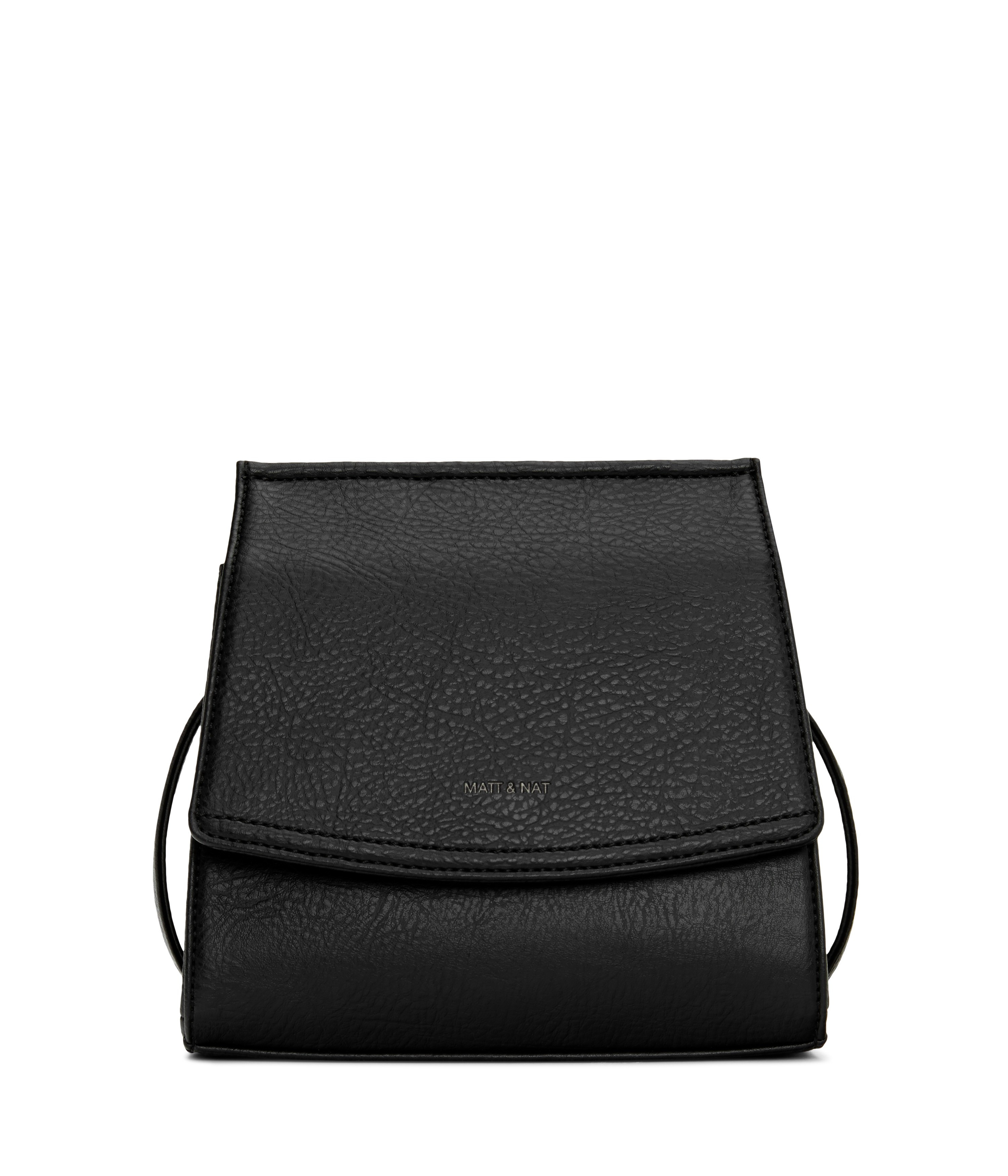 ERIKA Vegan Crossbody Bag - Black | Matt & Nat | Matt & Nat