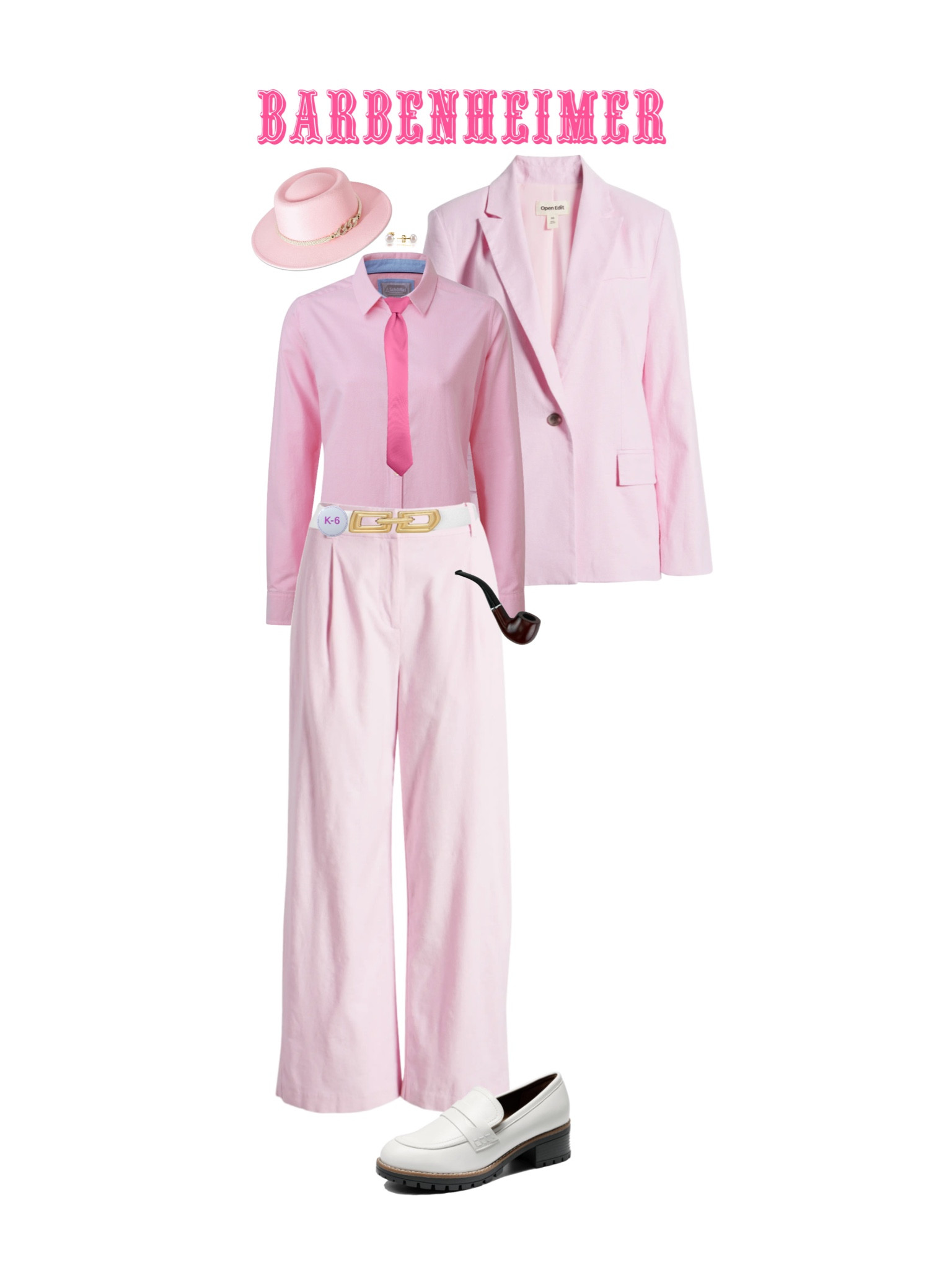 Day 13/31 Halloween Costume Ideas: BARBENHEIMER - The Barbification of Oppenheimer!!!! All pieces come in straight and plus sizes!!! 

#LTKHalloween #LTKStyleTip #LTKPlusSize